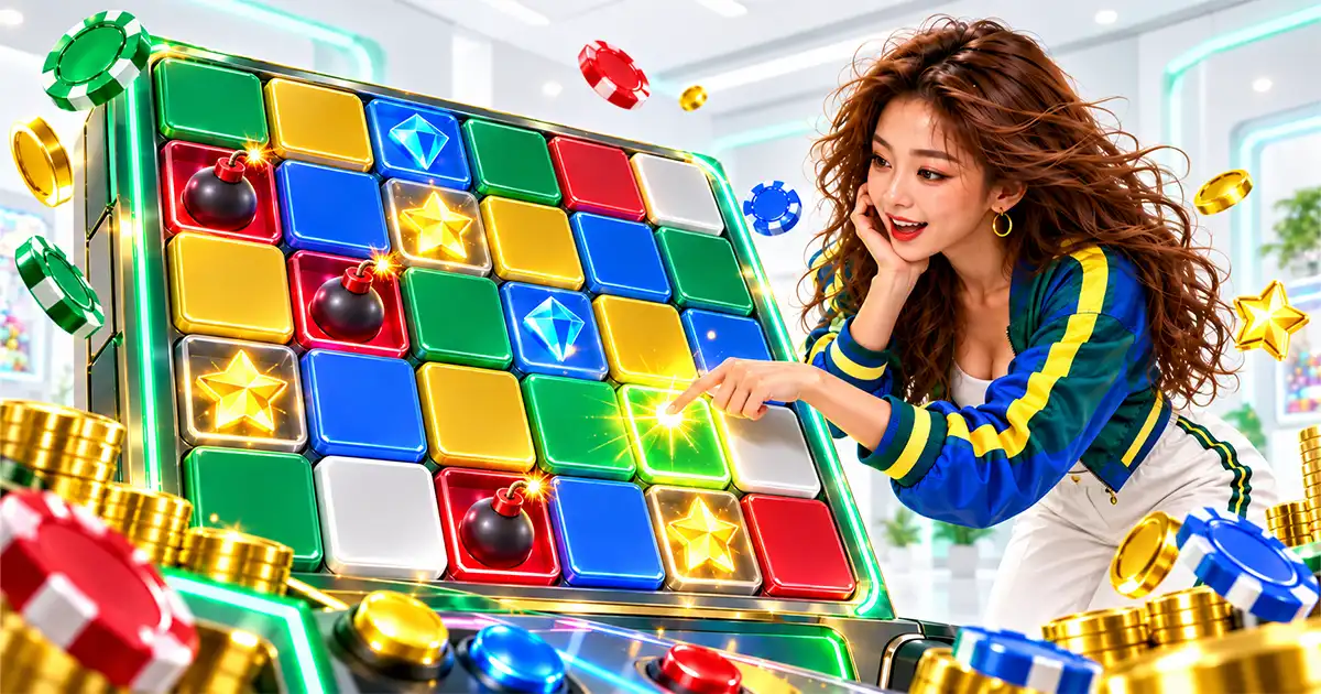 Mines arcade game